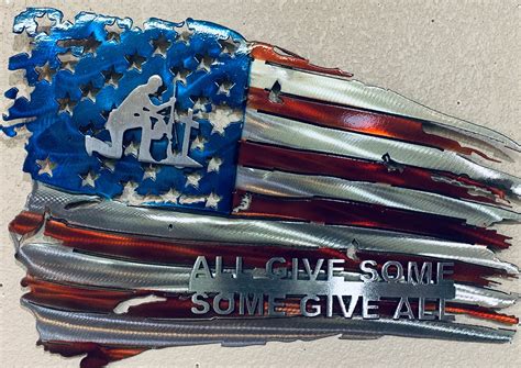 Metal Flag Art | 100% American-Made - Reflections in Metal