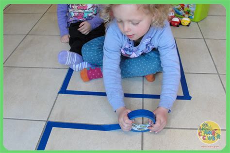 Tape Squares for Spatial Awareness - Clamber Club