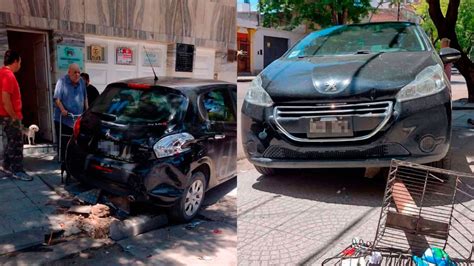 Una Camioneta Embisti A Un Auto Estacionado En Plena Av Roca Y Se Dio