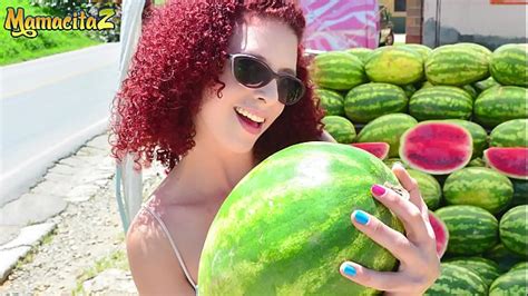 Mamacitaz Elisa Odiosa Sexy Redhead Latina Rides Cock On A Sunny