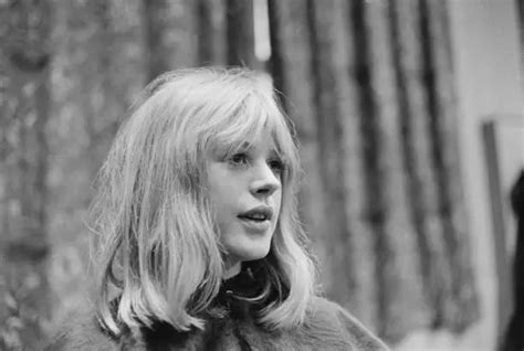 English Actress And Singer Marianne Faithfull Uk 1970 1960s Old