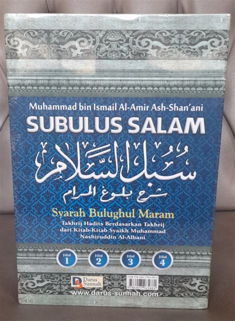 Subulus Salam Syarah Bulughul Maram Buku Alat Tulis Buku Di Carousell