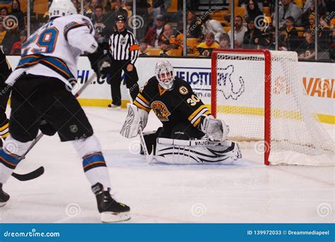 Boston Bruins Goalie Tim Thomas Editorial Stock Photo - Image of ...