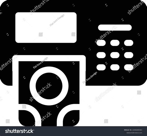 Cash Vector Illustration On Transparent Background Stock Vector ...