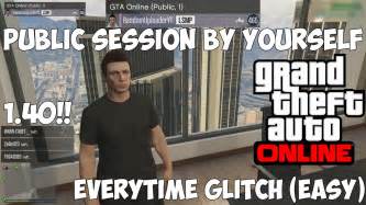 Gta Online Solo Public Session By Yourself Glitch Easy Ps Only