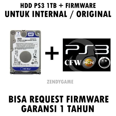 jual hardisk ps internal gb firmware cfwofwhfwhen citra mulia