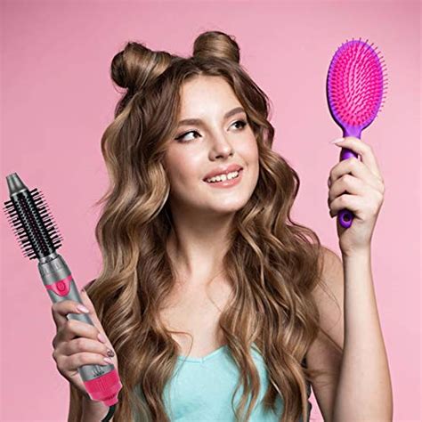 Hot Air Brush Hair Dryer Brush In Interchangerable Hair Dryer Volumizer Ceramic