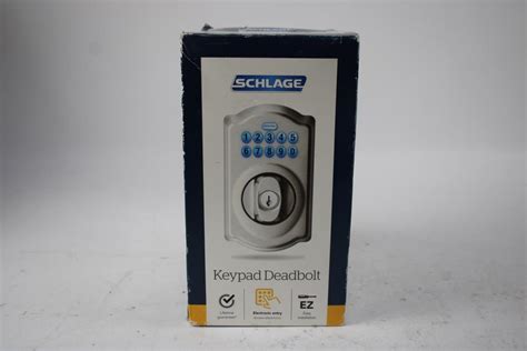 how to install a schlage keypad deadbolt