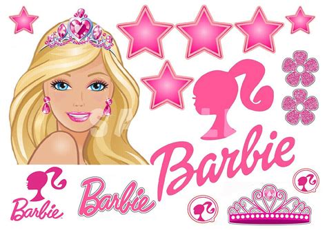 Barbie Birthday Cake Toppers Template Postermywall 53 Off
