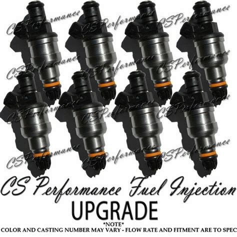 Bosch Upgrade Fuel Injectors 8 Set For 85 88 Corvette Camaro Firebird