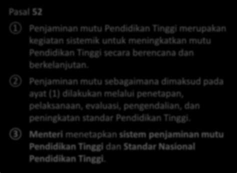 Pendidikan Tinggi Bermutu Menyemai Generasi Emas Ditjen Belmawa