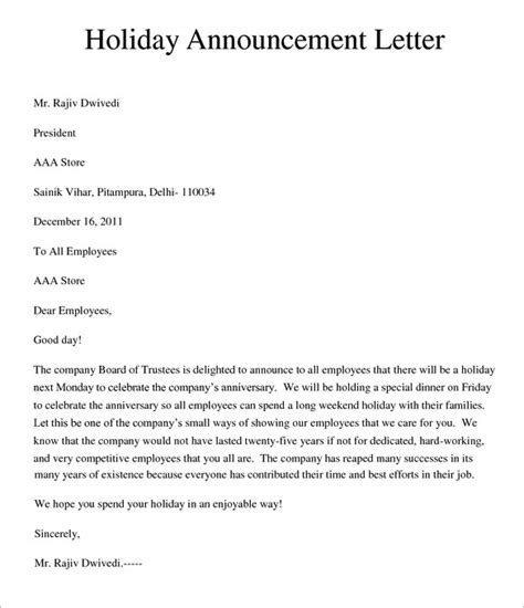 7+ Holiday Memo Templates - Word, Google Docs Documents Download