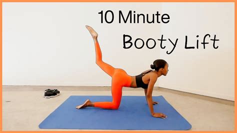 10 MIN BOOTY PUMP PILATES WORKOUT Pilates For A Round Booty Slim