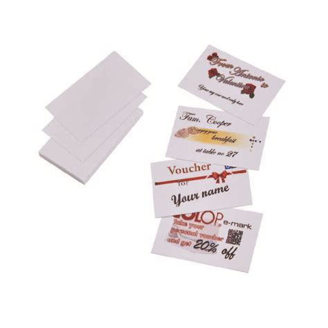 E Mark Paper Cards 100pk Gm Crafts