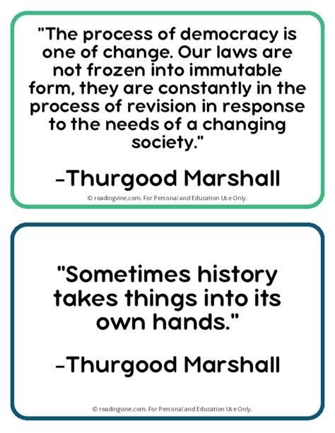 Thurgood Marshall Quotes Page Four-Image - ReadingVine