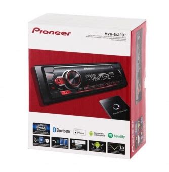 Pioneer MVH-S410BT: описание и обзор автомагнитолы, характеристики, отзывы