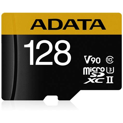 Adata Gb Premier One Microsdxc Uhs Ii Memory Card With Sd Adaptor