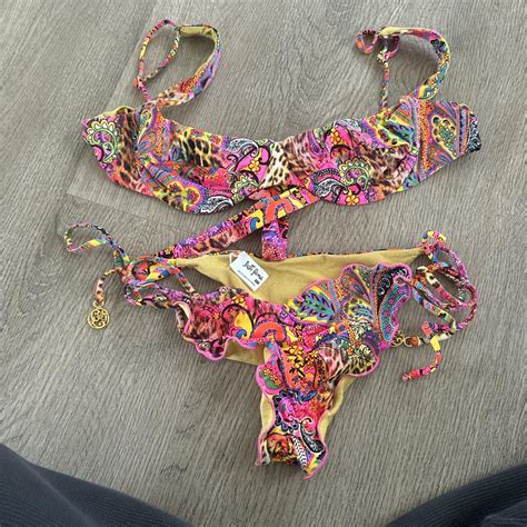 Luli Fama Bikini Sz Small Depop