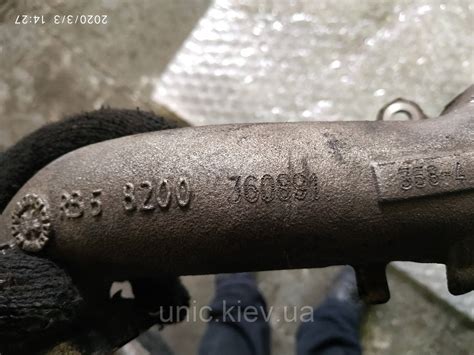 Патрубок EGR (патрубок интеркулера) Рено Меган 2 / Сценик 2 б/у, цена ...
