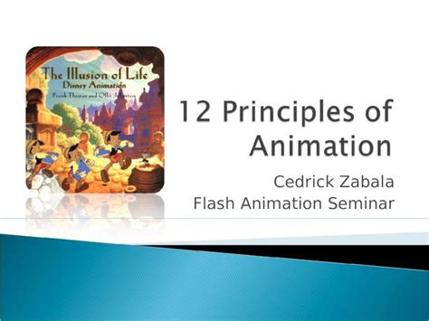 PPT 12 Principles Of Animation DOKUMEN TIPS