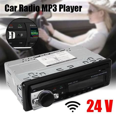 Jsd V Autoradio Lecteur St R O Num Rique Bluetooth Voiture