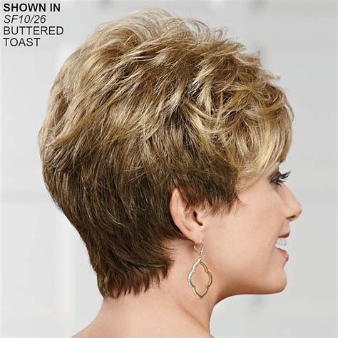 Short Pixie Wig With Richly Texturized Piecey Layers And Wispy Side