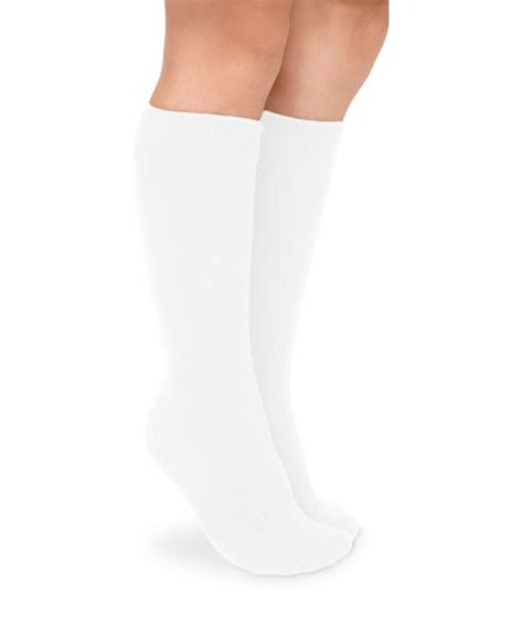 Jefferies Socks Girls Socks, 4 Pack School Uniform Smooth Toe Cotton ...