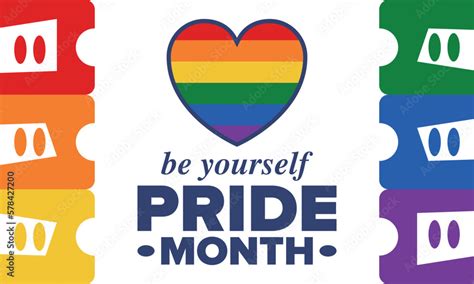 Lgbt Pride Month In June Lesbian Gay Bisexual Transgender Celebrated Annual Lgbt Flag