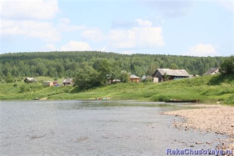 Деревня Ёква ⋅ Река Чусовая