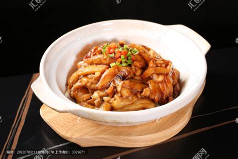 咸鱼茄子煲中国菜系食品餐饮摄影素材汇图网