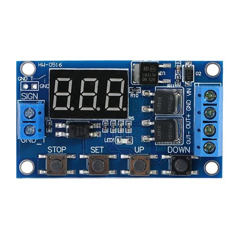 Timer Module Timer Switch Module Dc V V Trigger Cycle Timing Delay