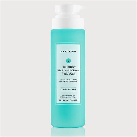 how to open naturium body wash