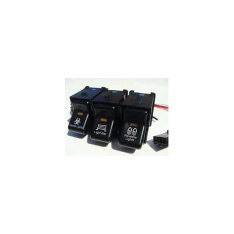 Buy Fits The Jeep Tj Rocker Switch 3 Switch Kit Zombie Lights Logo
