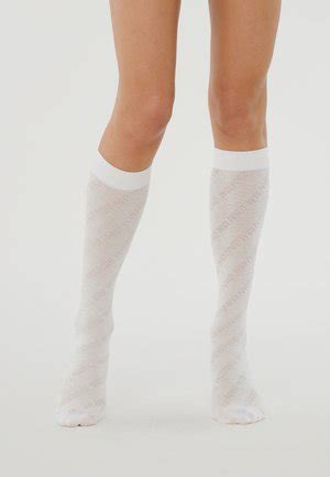 Calzitaly PACK 2 PAIRS OPEN TOE KNEE-HIGH SOCKS - 10 DEN - Calzettoni ...