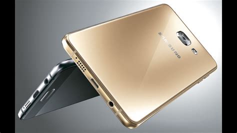 Видео обзор смартфона Samsung Galaxy A5 Gold 2016 - YouTube
