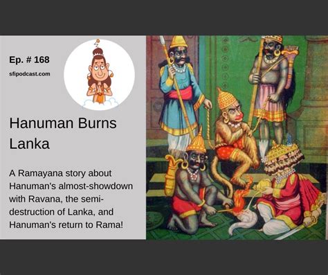 Ramayana - Hanuman Burns Lanka - {Ep.168} Stories From India