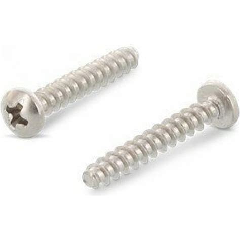 Саморез для пластика ЦКИ ART. 9091, скругленный, притупленный, 4x20 A2 ...