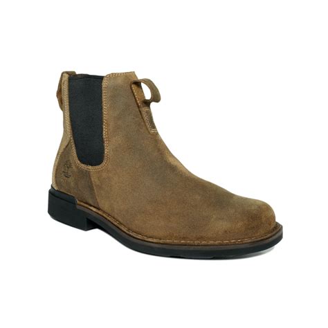 Timberland Mt Washington Waterproof Chelsea Boots In Brown For Men