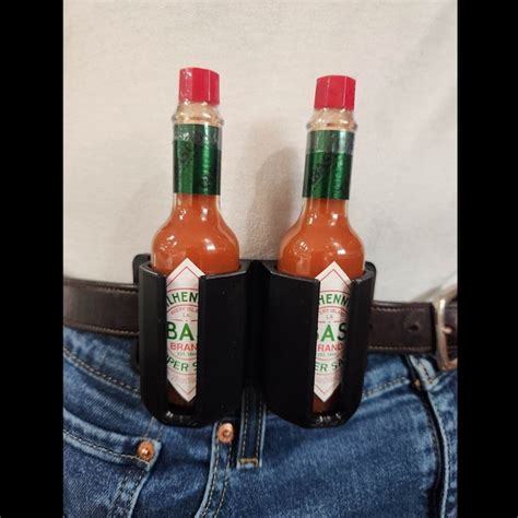 Hot Sauce Holster Etsy