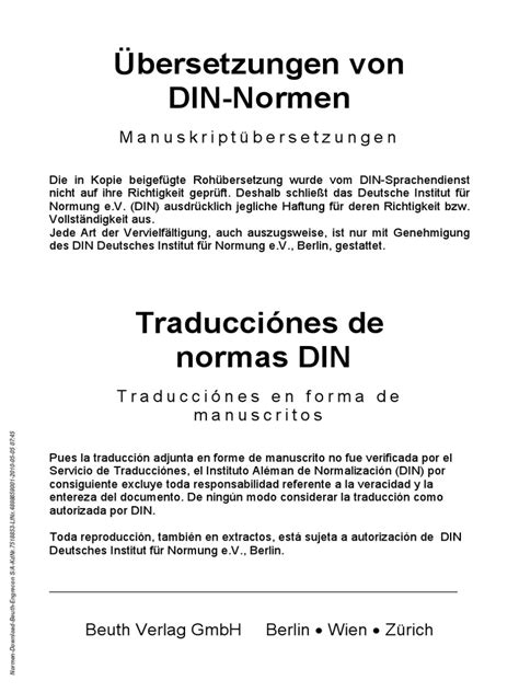 Norma Din 7168 PDF | PDF