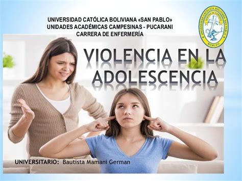 Violencia En La Adolescencia