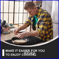 W Portable Induction Cooktop Countertop Dual Cooker Burner Stove Hot Plate Cooktops Appliances