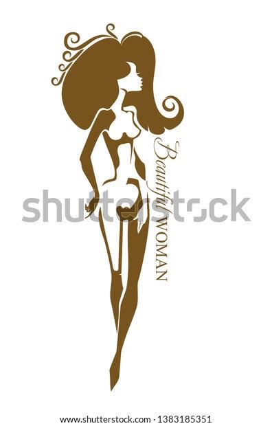 Beautiful Woman Vector Female Nude Beauty Stock Vector Royalty Free Shutterstock