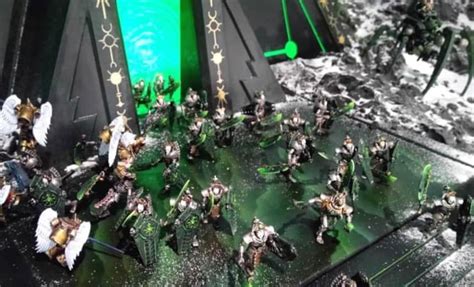 Blood Angels And Necrons Gws Diorama Showcase Spikey Bits