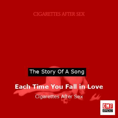 The Story And Meaning Of The Song Cry Cigarettes After Sex