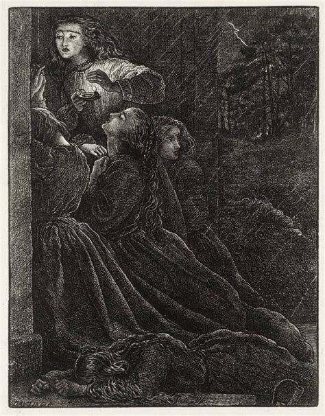 sir john everett millais bt  foolish virgins published