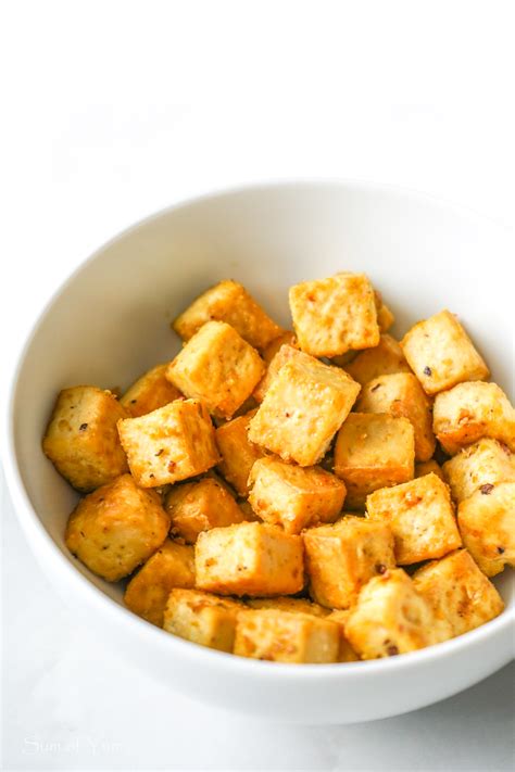Easy Baked Tofu - Sum of Yum