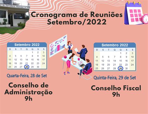 Cronograma de Reuniões 09/2022 – IPMU