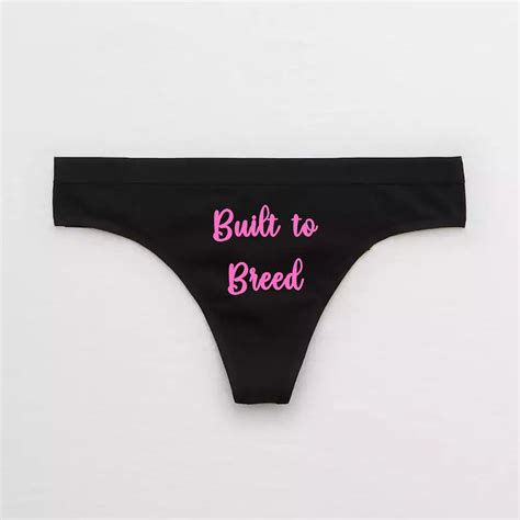 Built To Breed Panties Breeding Kink Cum Slut Lingerie Cum Etsy