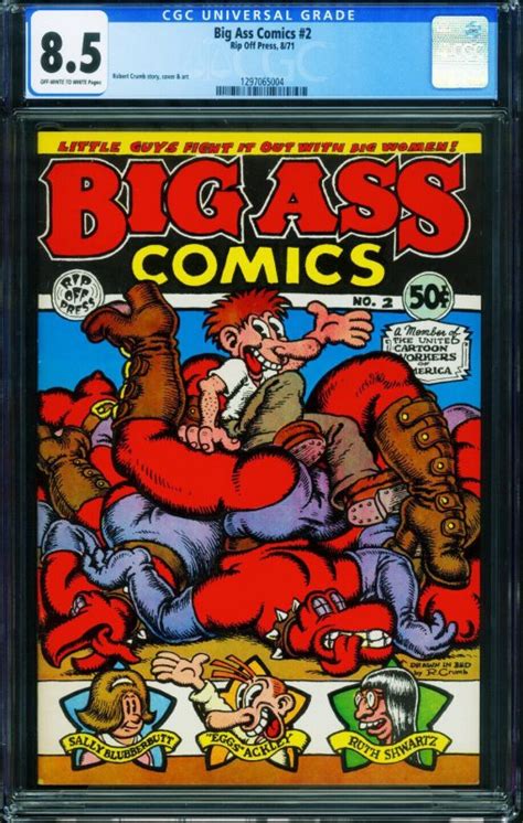 Big Ass Comics Cgc Robert Crumb Underground Comix Comic Books Bronze Age